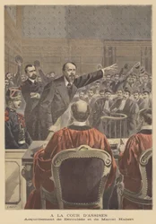 Acquittal of Paul Deroulede and Marcel Habert at the Paris Assize Court